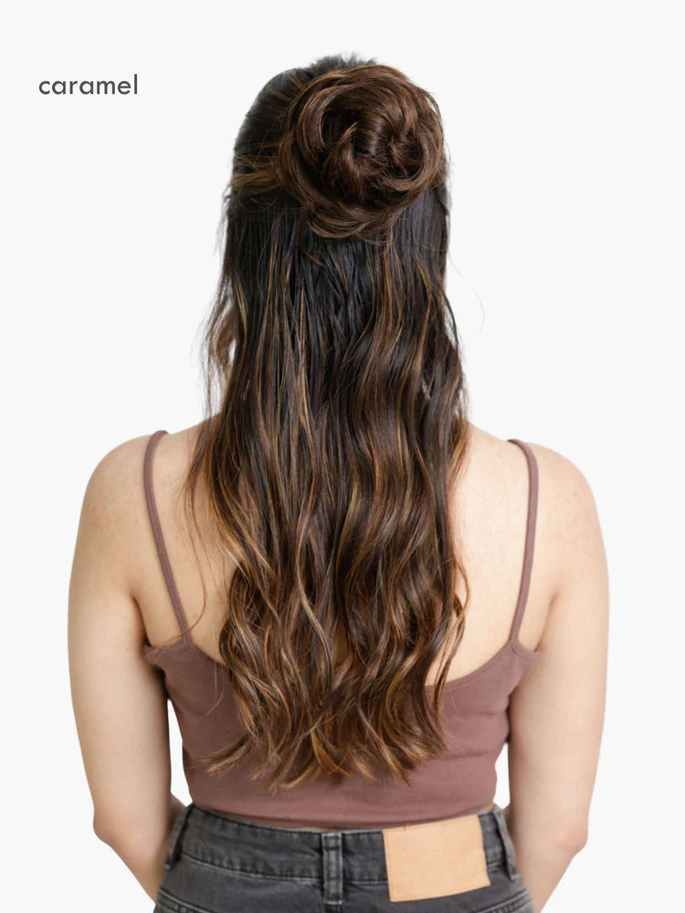 PREMIUM MESSY BUN HAIR SCRUNCHIES - IMPORTED