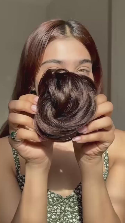 PREMIUM MESSY BUN HAIR SCRUNCHIES - IMPORTED